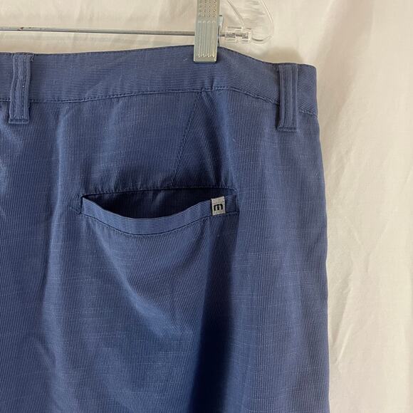 Travis Mathew Shorts Mens 38 Waist Navy Blue Lightweight Performance Casual Golf - Picture 5 of 6